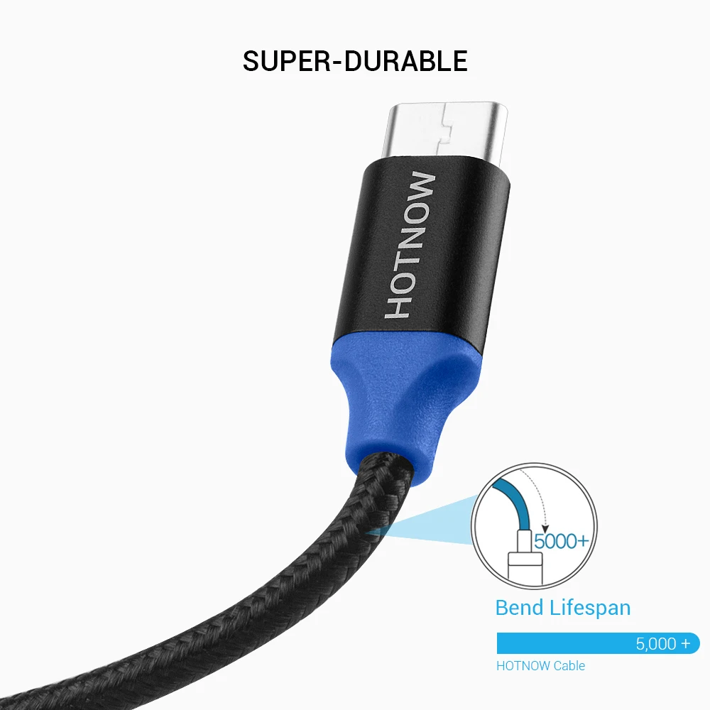 Кабель USB Type C HOTNOW c 3 1 кабель для передачи данных Samsung Galaxy S9 быстрой зарядки Xiaomi Mi6
