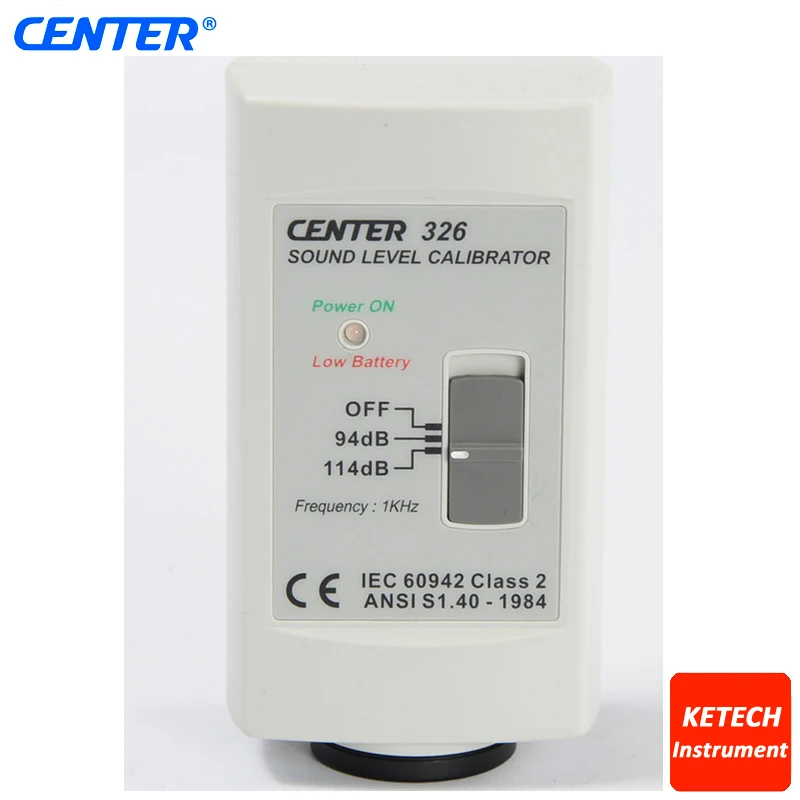 Калибровщик уровня звука для тестера CENTER326|calibre|calibrator meter |