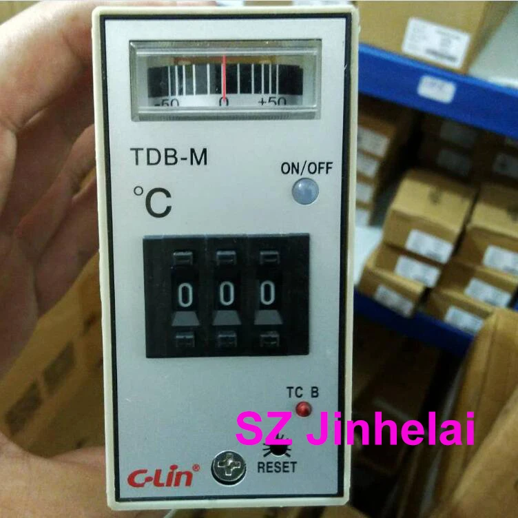 C-Lin TDB-M E5EM Brand new Pointer temperature controller K type