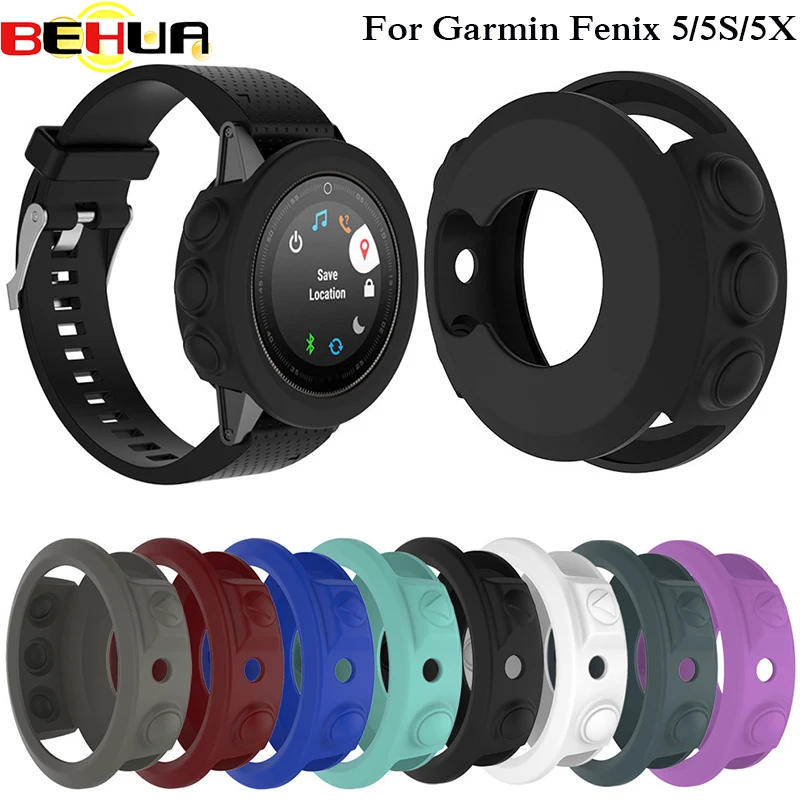 Силиконовый защитный чехол для часов Garmin fenix 5/5S/5X браслет смарт-часов Fenix 5x 5s 5 Plus |
