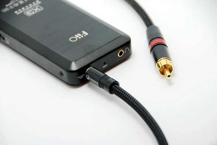 DIY HIFI 3 5 мм к RCA SPDIF коаксиальный цифровой аудио кабель для XiaoMi Box MDZ-09-AA Fiio X3 X5