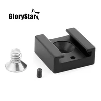 glorystar hot shoe adapter 14 screw for dslr camera cage rig microphone studio kit parts