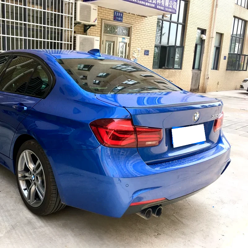 Для BMW F30 F35 M3 спойлер высокого качества ABS Материал заднее крыло автомобиля