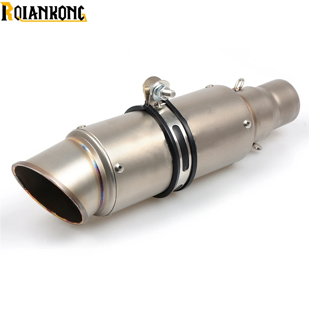 Мотоциклетный модифицированный глушитель laser mark выхлопная труба из углеродного