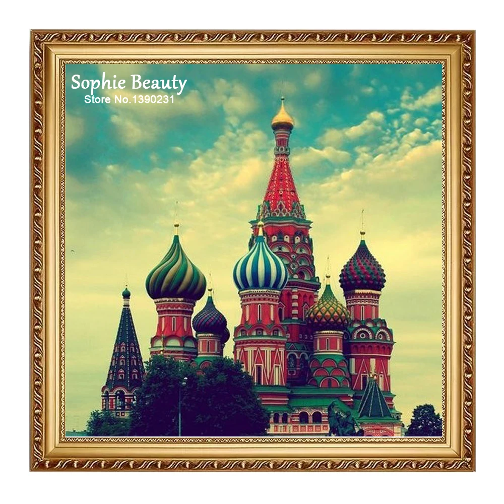 Новая городская Бриллиантовая мозаика дома полная Алмазная вышивка 5D сделай сам