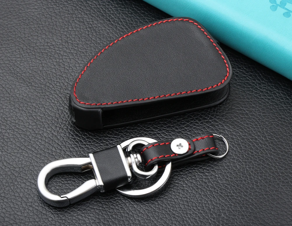 Чехол из натуральной кожи для автомобильного ключа Alfa Romeo 147 166 156 JTD TS GT откидной