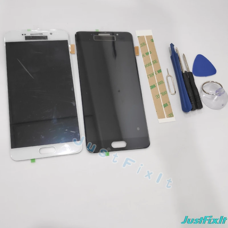 ЖК-дисплей для samsung galaxy a5 2016 a510 A510FD A510F A510M кодирующий преобразователь сенсорного