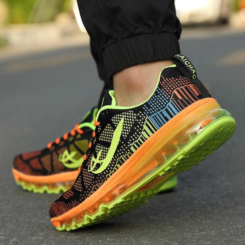 Новый Бренд Дизайнер Мужчины Повседневная Обувь Смешанные Цвета Летать