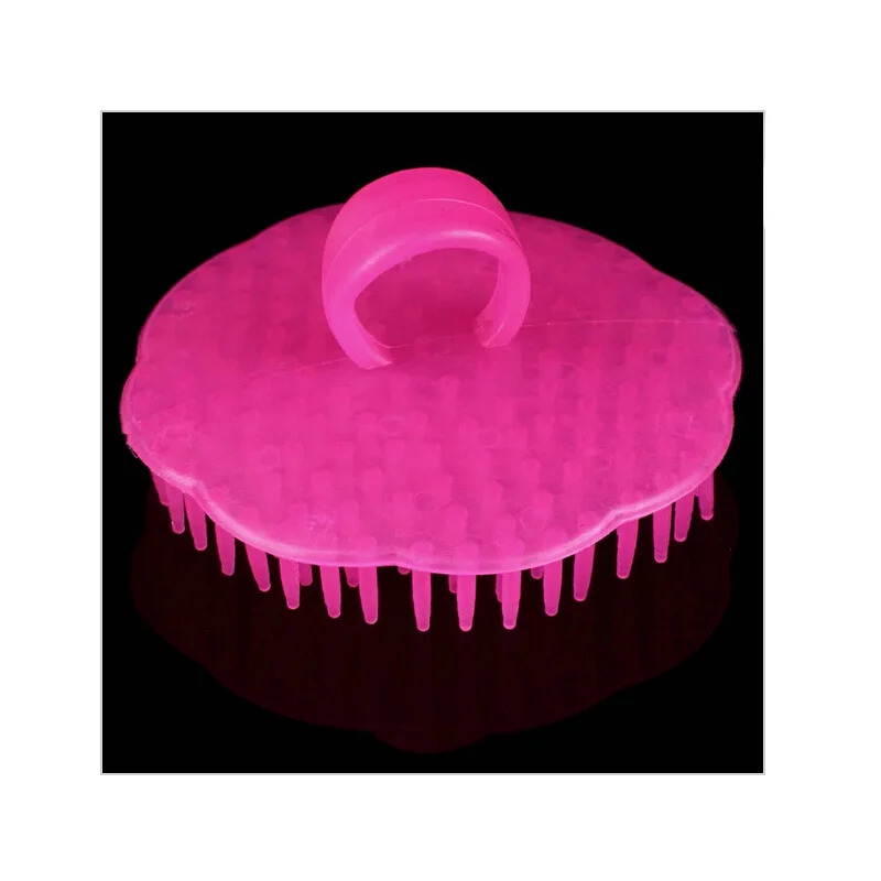 Шампунь для Мытья Волос Массажной Щеткой Гребень Массажер Головы Душ Тело