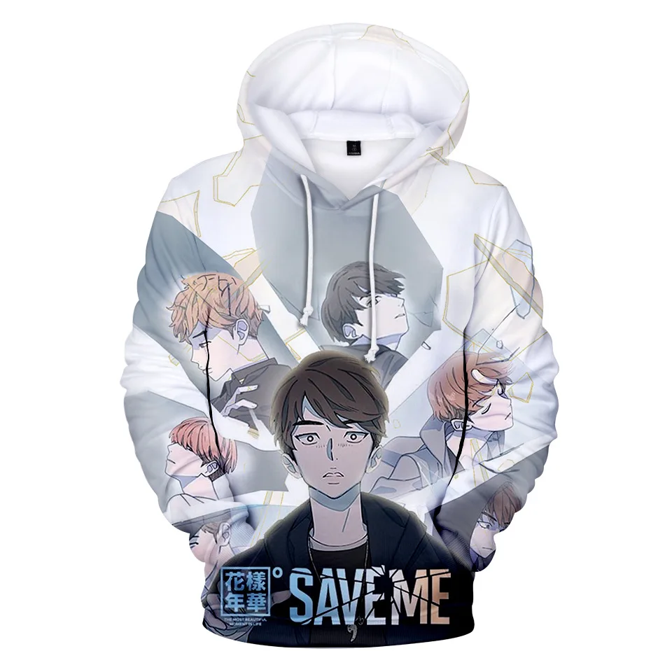 KPOP Косплей худи и толстовки для женщин Печать с капюшоном над размером d кофта