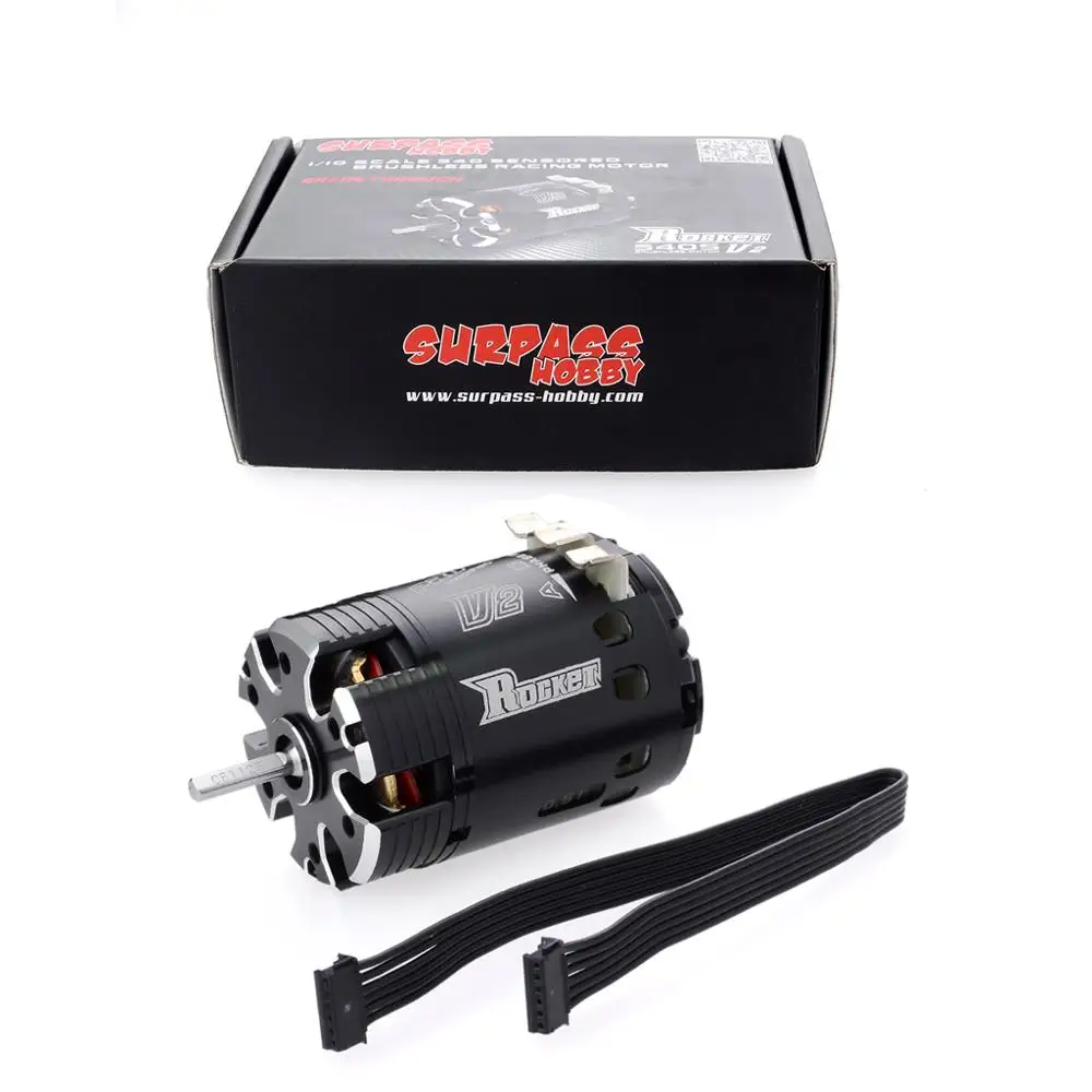 SURPASSHOBBY Rocket 540 V2 10 5 T 13 17 21 бесщеточный двигатель с датчиком для спецификации