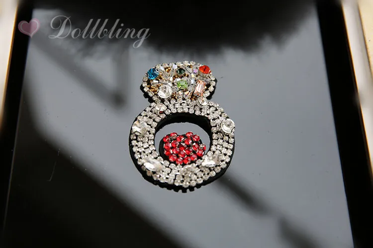 Винтажное стекло кристалл алмаз корейские нашивки ананасы штапельные