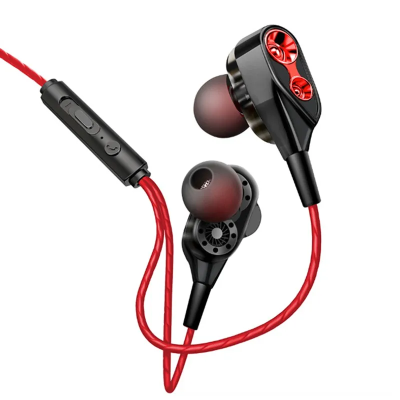 Универсальный портативный в ухо спортивный Практичный Прочный проводной с