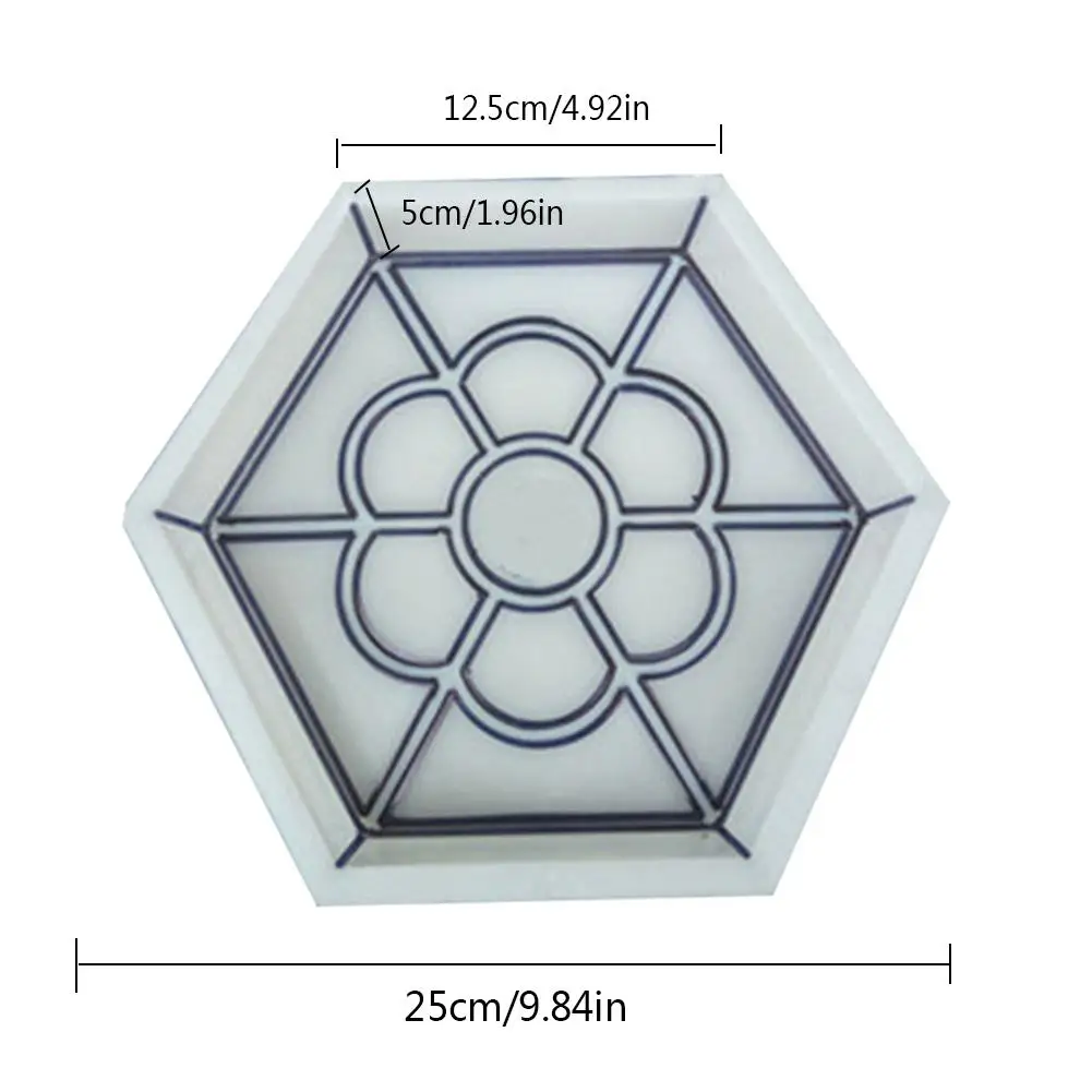 Сделай сам в форме цветка сливы тротуарной плитки садовой дорожки бетонной