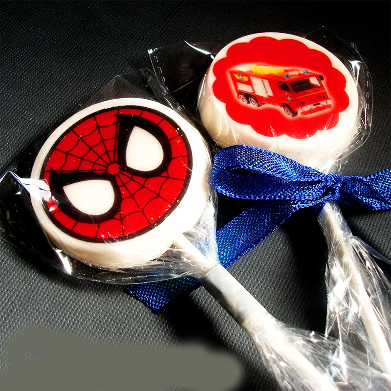 Супер герой Человек паук переводной лист украшения торта инструменты ребенок