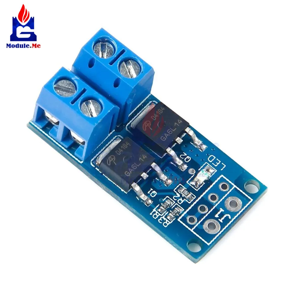 15A 400 Вт MOSFET триггер переключениt приводной модуль ШИМ-регулятор электронный переключатель Управление Панель DC 5 V-36 V Высокая Мощность модуль