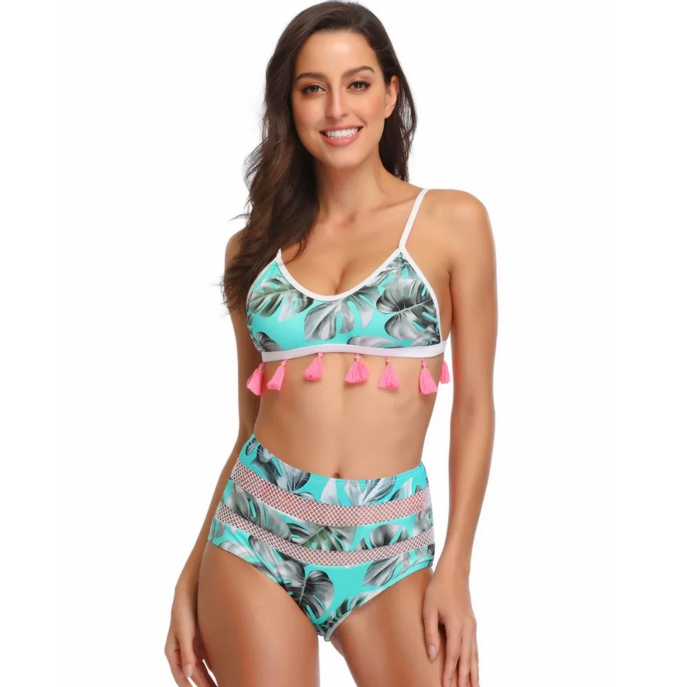 Сексуальные бикини 2019 Женская купальная одежда Пуш-Ап купальный костюм комплект