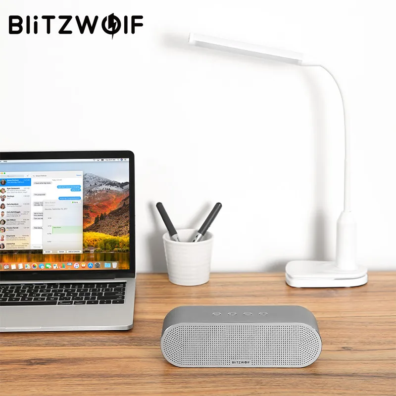 BlitzWolf bluetooth Динамик s Портативный беспроводной стерео динамик V4.0 двойные драйверы