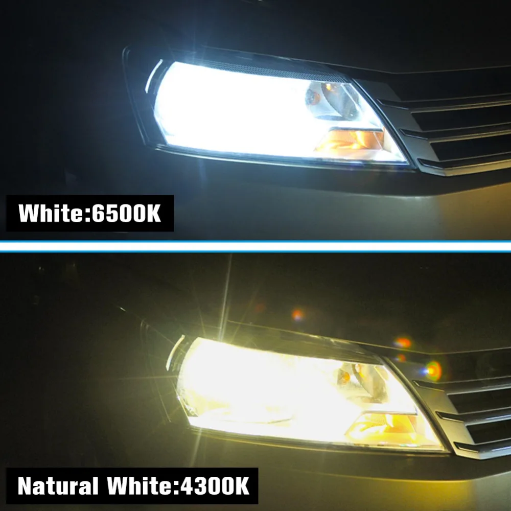 Avacom 4300K 6500K H7 H1 светодиодная мини лампа для автомобильных фар HB3 HB4 H4 12V 24V COB 8000Lm 72W