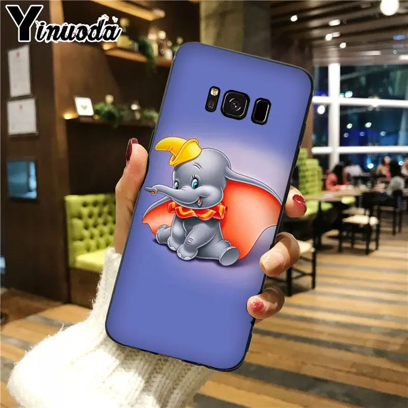 Yinuoda Дамбо с милым дизайном аксессуары для мобильного телефона чехол Galaxy S6 edge plus s7