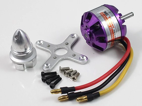 Бесщеточный мотор Rctimer A3530 3530 1100KV 1400KV 1700KV Outrunner вал 4 0 ММ совместимый с 2 4S Lipo/30A ESC FPV
