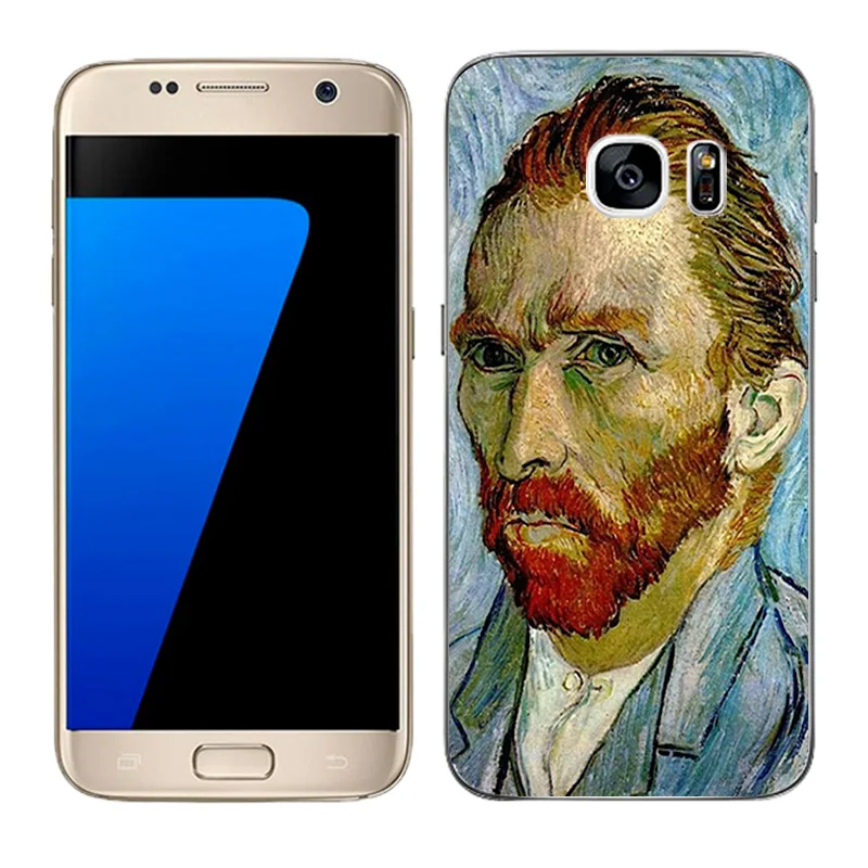 16 Прозрачный мягкий силиконовый чехол для телефона для Galaxy S7 чехлы для телефонов задняя матовая крышка для samsung G930 G9308 покрытым масляной краской Coque - Цвет: 16