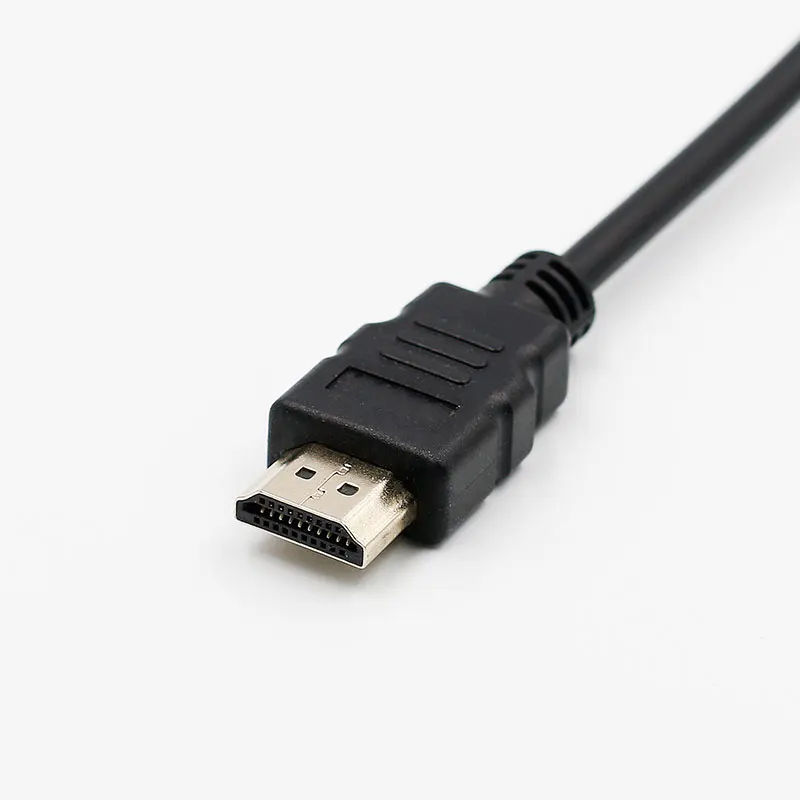HDMI совместимый переходник с разъемами папа на VGA мама Видео Аудио кабель HD 1080P для
