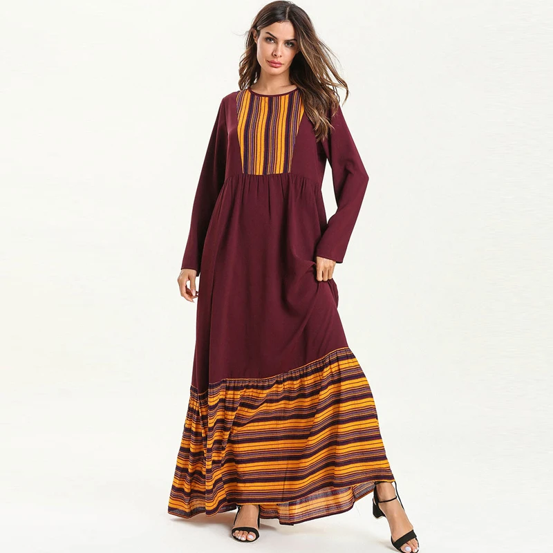 Vestidos Kaftan abaya Дубай, Турция исламский, Арабский мусульманский хиджаб платье abaya s женские Caftan Elbise Ramadan одеяние мусульмане Longue