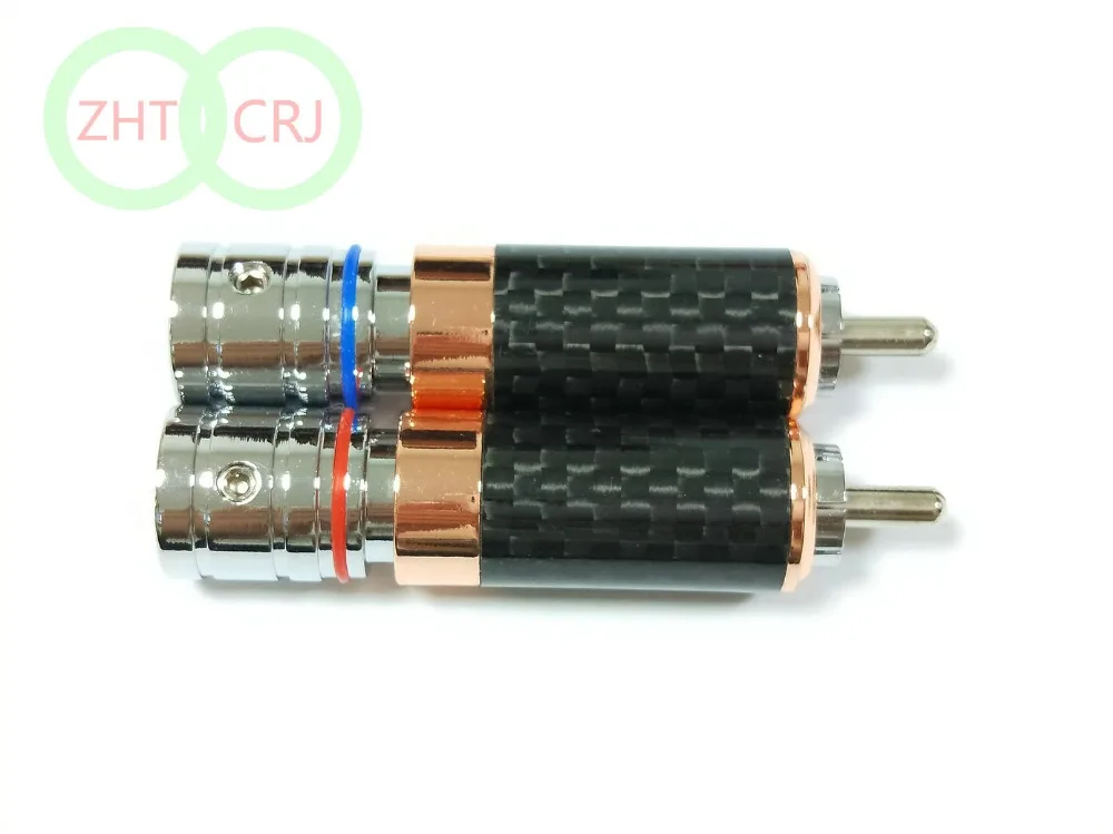 2 шт. разъем RCA для припоя с медным родиевым покрытием|connector plug|connector rcaconnector copper |