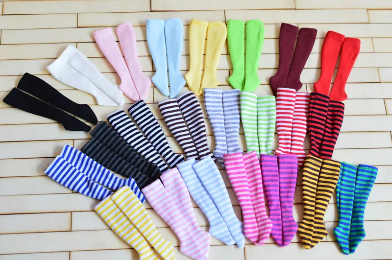 

Цветные колготки для Blyth кукла азон Licca Chole куклы носки для куклы аксессуары