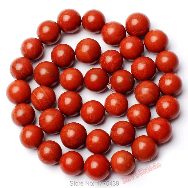 Free Shipping 6 8 10 12mm Natural Red Jaspers Round Shape Loose Beads Strand 15&quot Jewelry Accessory diy | Украшения и