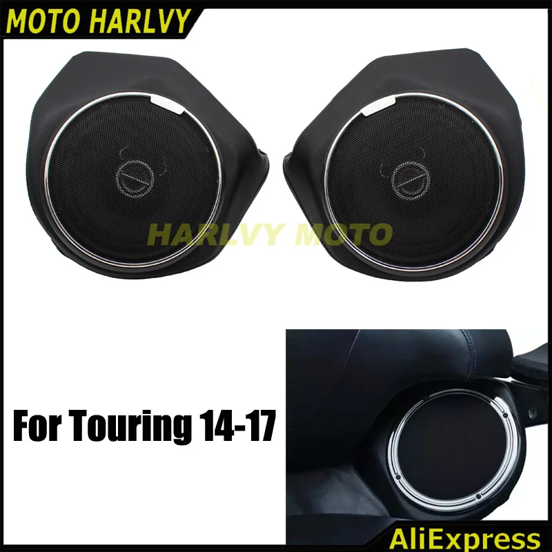 

Motorcycle Tour Pak Rear Speaker Sound Device For Touring Street Glide Road King 2014-2017