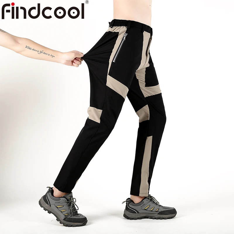 Мужские Походные штаны Findcool водонепроницаемые уличные спортивные мужские брюки