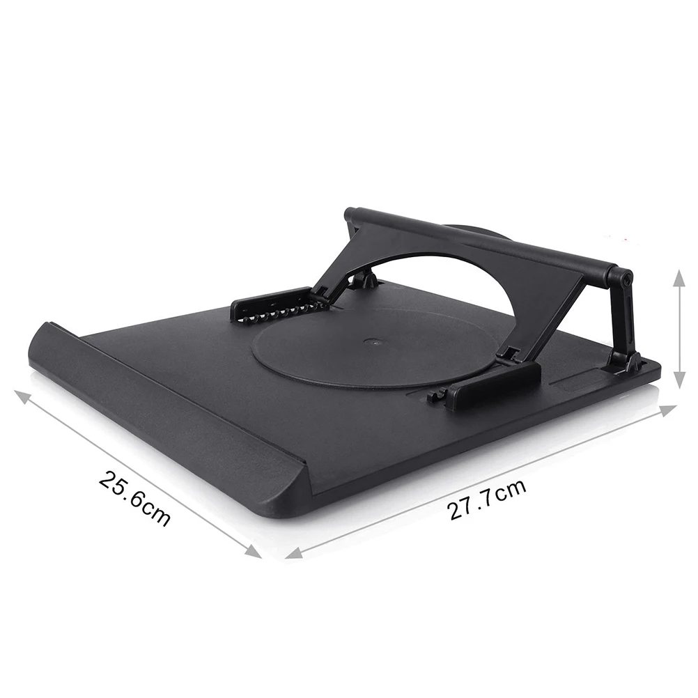 

Practical Laptop Holder Cooling 360 Degree Rotation Stand Mount Notebook Table Desk Swivel Multi-Functional