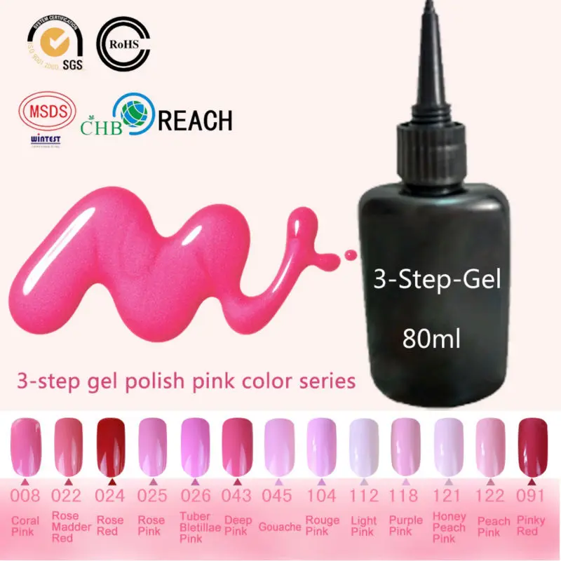 Сладкий розовый цвет Гель лак 80 мл гель лаки blinkingel Лаки для ногтей Vernis а Ongle smalto