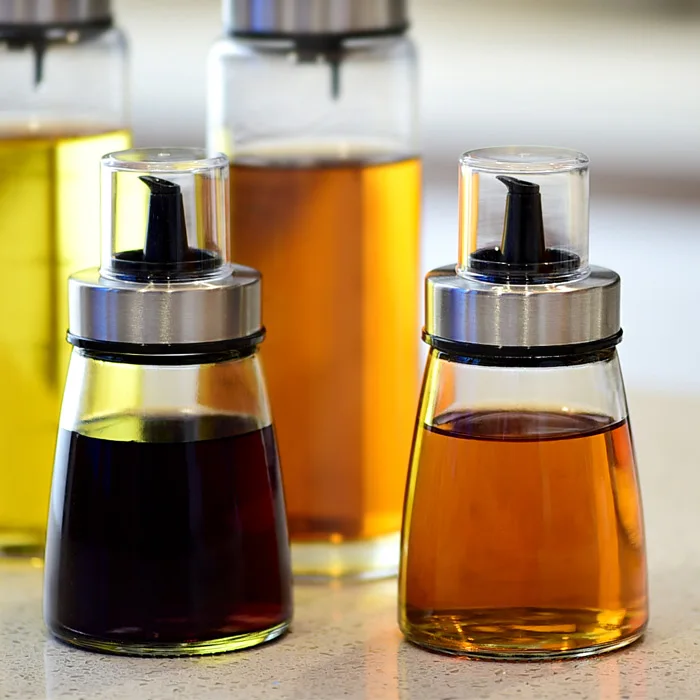 Стеклянная бутылка для хранения приправ кухонные аксессуары 160|Бутылки и банки