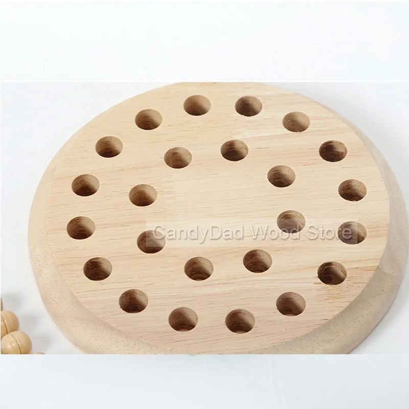 

Montessori Educational Toy Baby Wooden Memory Developing Compete Chess Learning Educational Preschool training Brinquedos Juguet