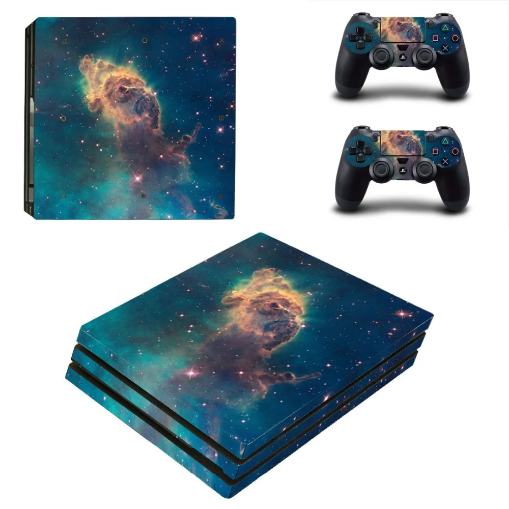 Звездное небо наклейка для Playstation 4 PS4 PRO консоль и контроллер игры виниловая кожа