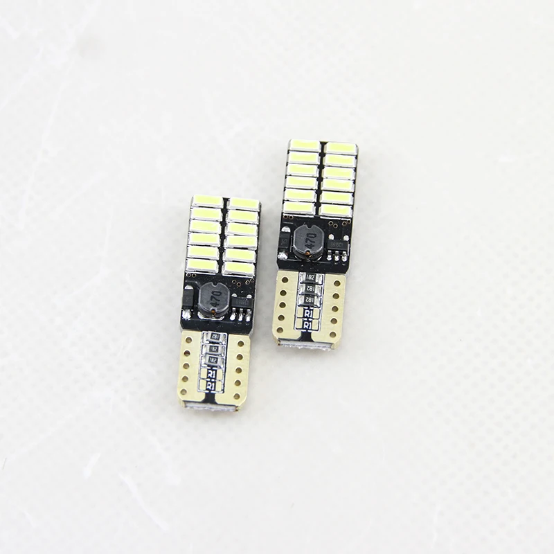 Lot10 W5W W2.1x9.5d 194 168 T10 4014-SMD Автомобильные светодиодные лампы для парковки ширина