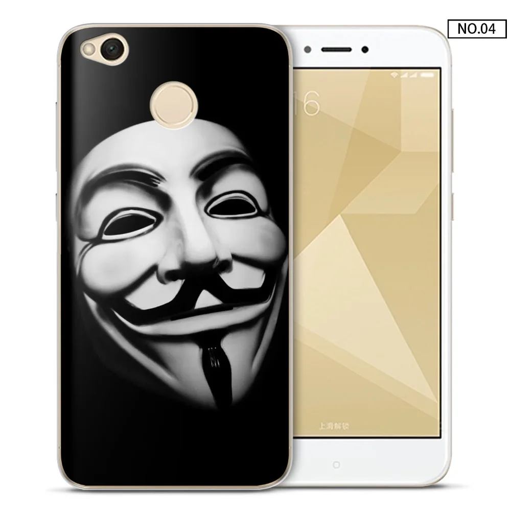Soft silicone TPU Case for Xiaomi Redmi 4X 5A 5 Plus 4 Pro joker Phone Cover Note 4Pro Mi A1 5X 6 | Мобильные телефоны и