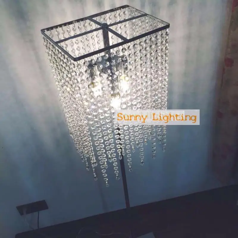 Гостиничные дневные прямоугольные светодиодные светильники с кристаллами для