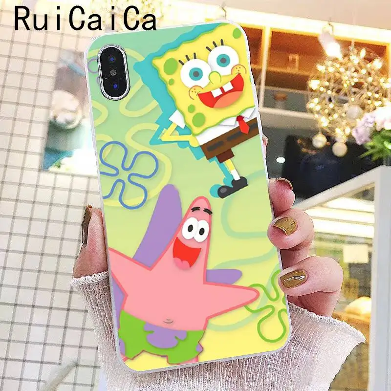 Ruicaica милый детский ТПУ чехол для телефона, чехол для iPhone 5 5Sx 6 7 7plus 8 8Plus X XS MAX XR Fundas Capa - Цвет: A12