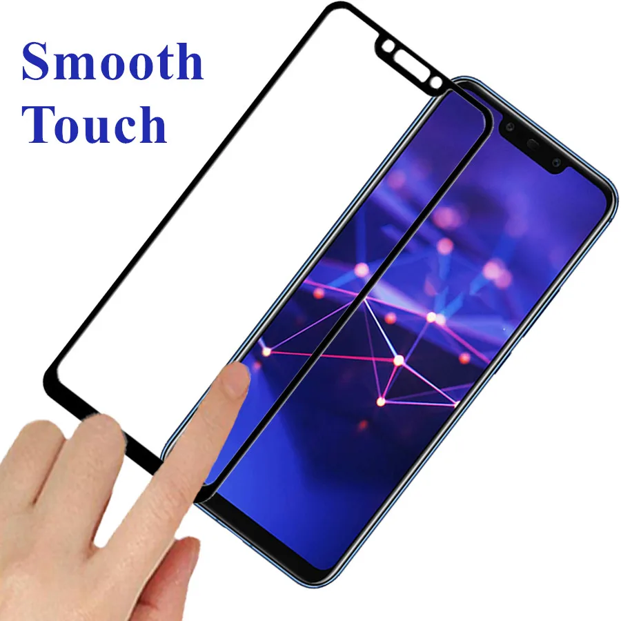 Закаленное защитное стекло для huawei mate 20 lite hauwei mate20 light nova 3i p smart plus psmart glas|Защитные