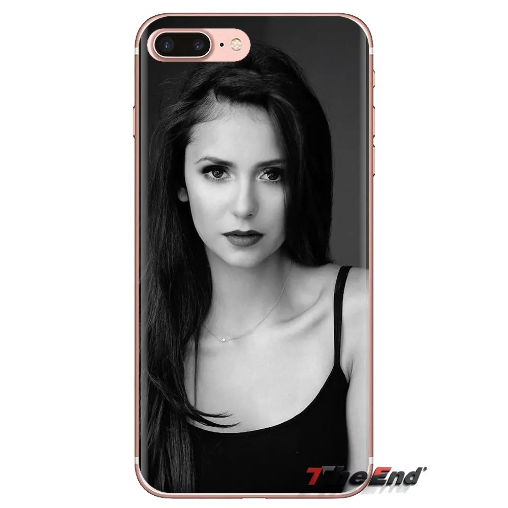 Nina Dobrev Дневники вампира прозрачные мягкие чехлы для Samsung Galaxy A3 A5 A7 A9 A8 Star A6 Plus 2018 2015