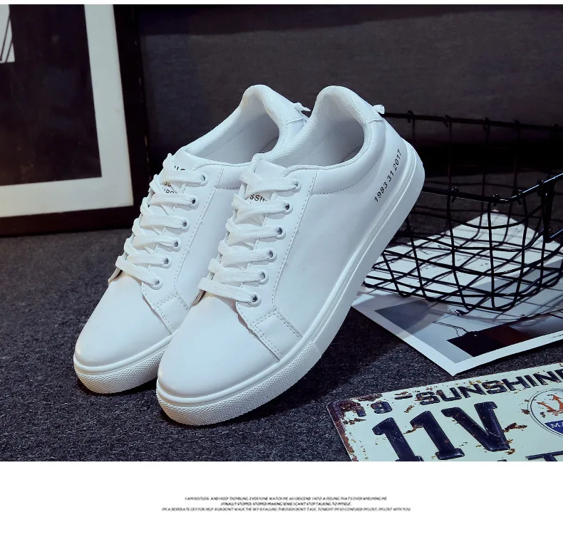 

new Summer New Men Casual Flat Shoes Lace-up Comfortable tenis masculino adulto Male White Loafers Shoes balck white green
