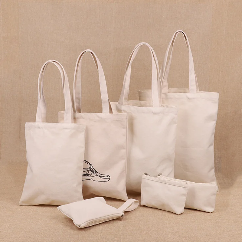 Новая Белая пустая холщовый мешок творческий тканевая сумка через плечо | Багаж и