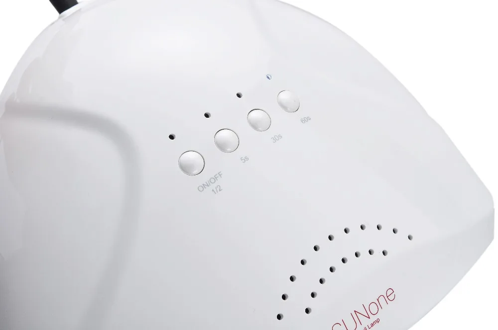 SUNone 48 Вт УФ светодиодная лампа белого света Сушилка для ногтей 5S Быстросохнущий