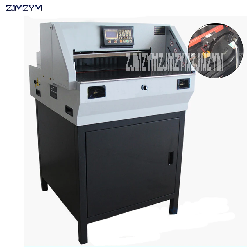 Электрический резак для бумаги E490R автоматический двухполюсный фреза бесшумная