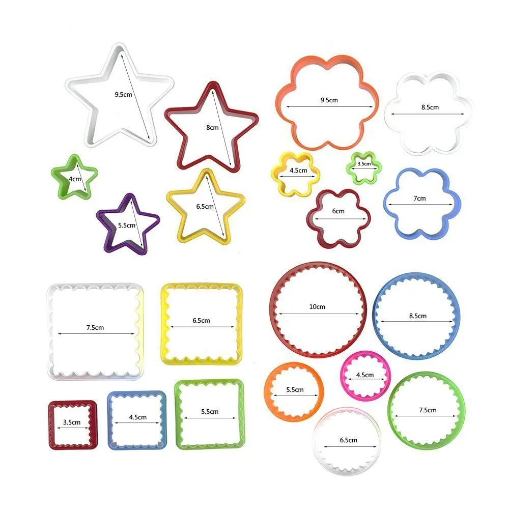 WALFOS 1 комплект резак для печенья слайсер рамка торта сделай сам форма в форме