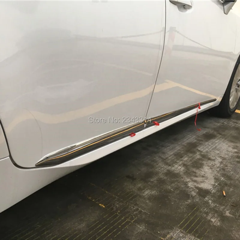Накладка на дверь для Lexus ES300 ES300h ES350 ES 2016 серия ABS хромированная накладка боковые